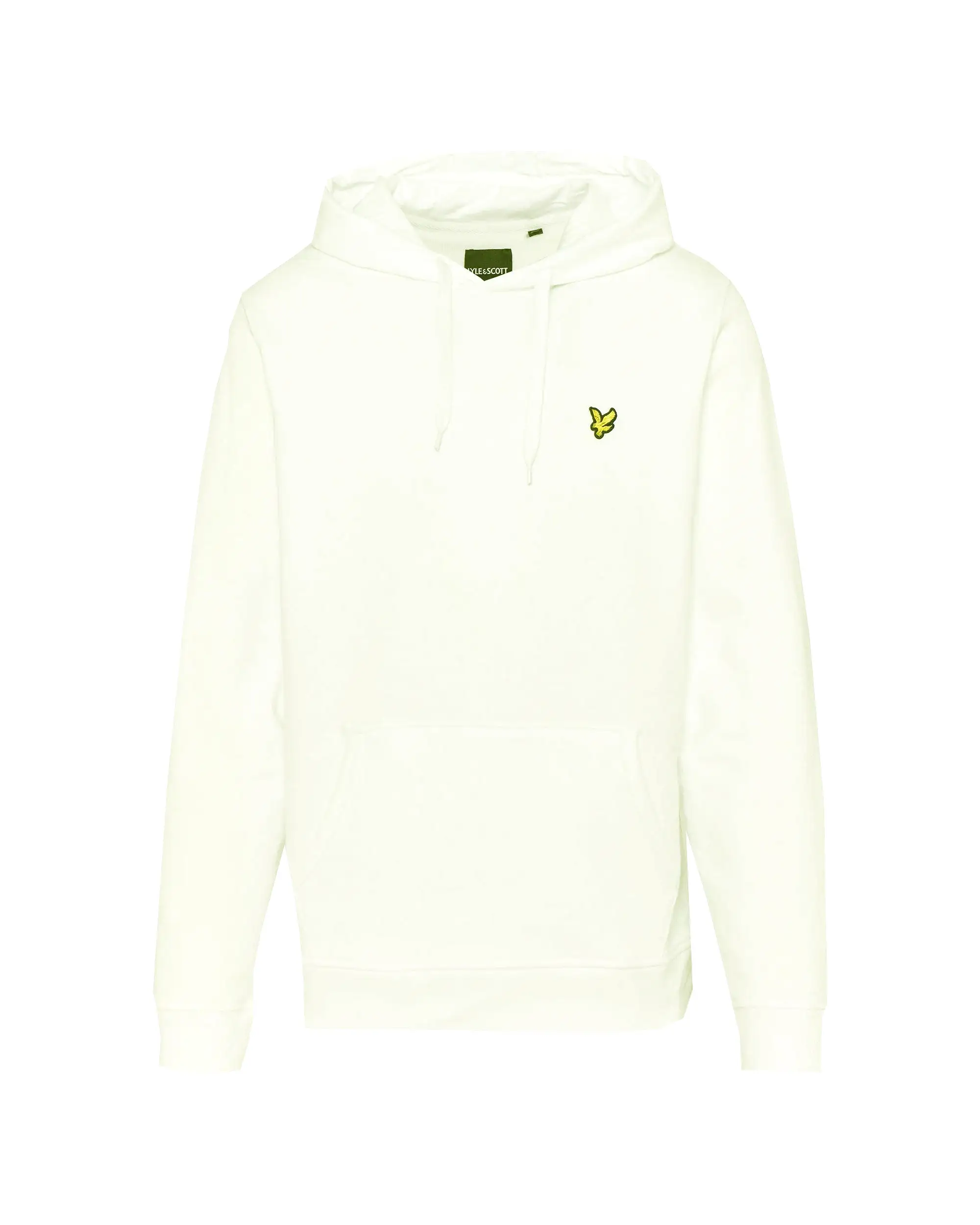 Felpa Uomo Lyle And Scott Brushback Pullover Hoodie Sail White