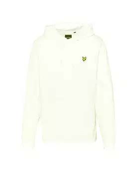 Felpa Uomo Lyle And Scott Brushback Pullover Hoodie Sail White