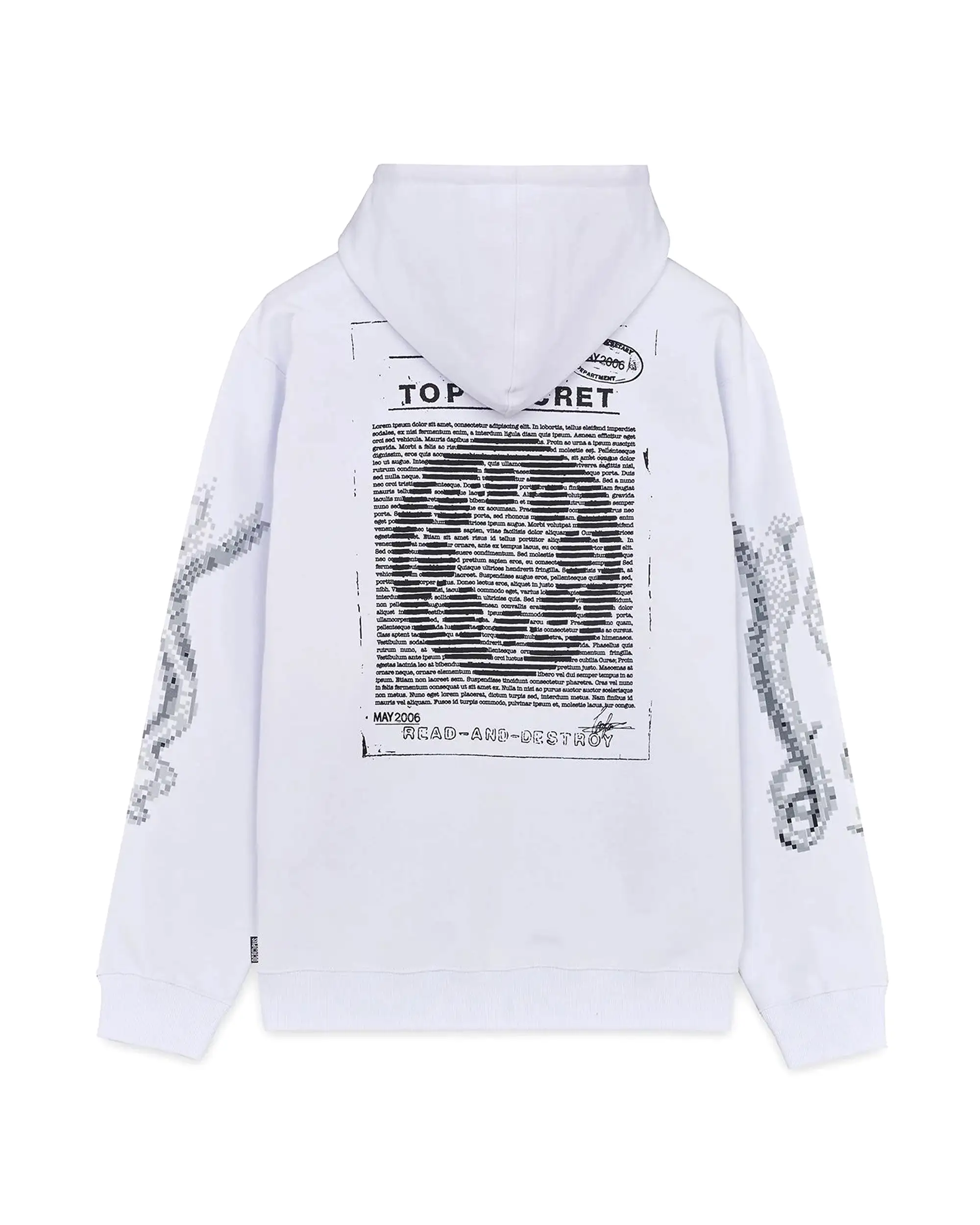 Felpa Uomo Octopus Top Secret Hoodie