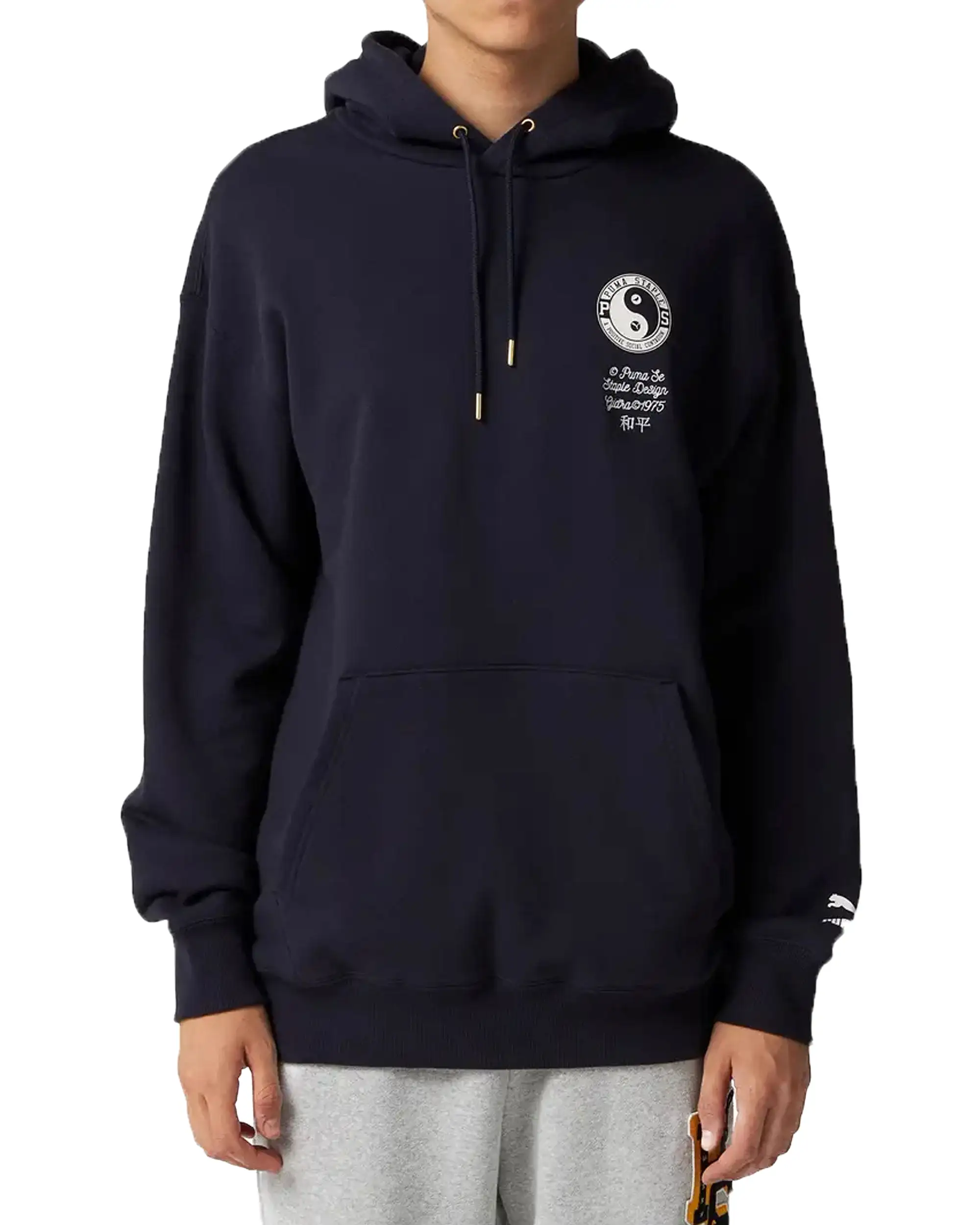 Felpa Uomo Puma X Staple Hoodie New Navy