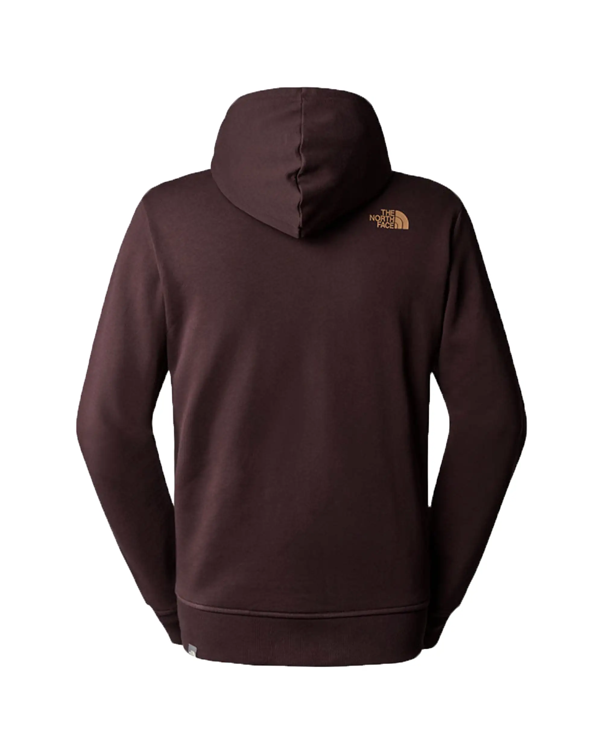 Felpa Uomo The North Face Standard Hoodie Coal Brown