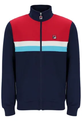 Fila Didier Track Jacket Navy Red