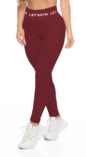 Flawless Seamless Leggings - Bordo