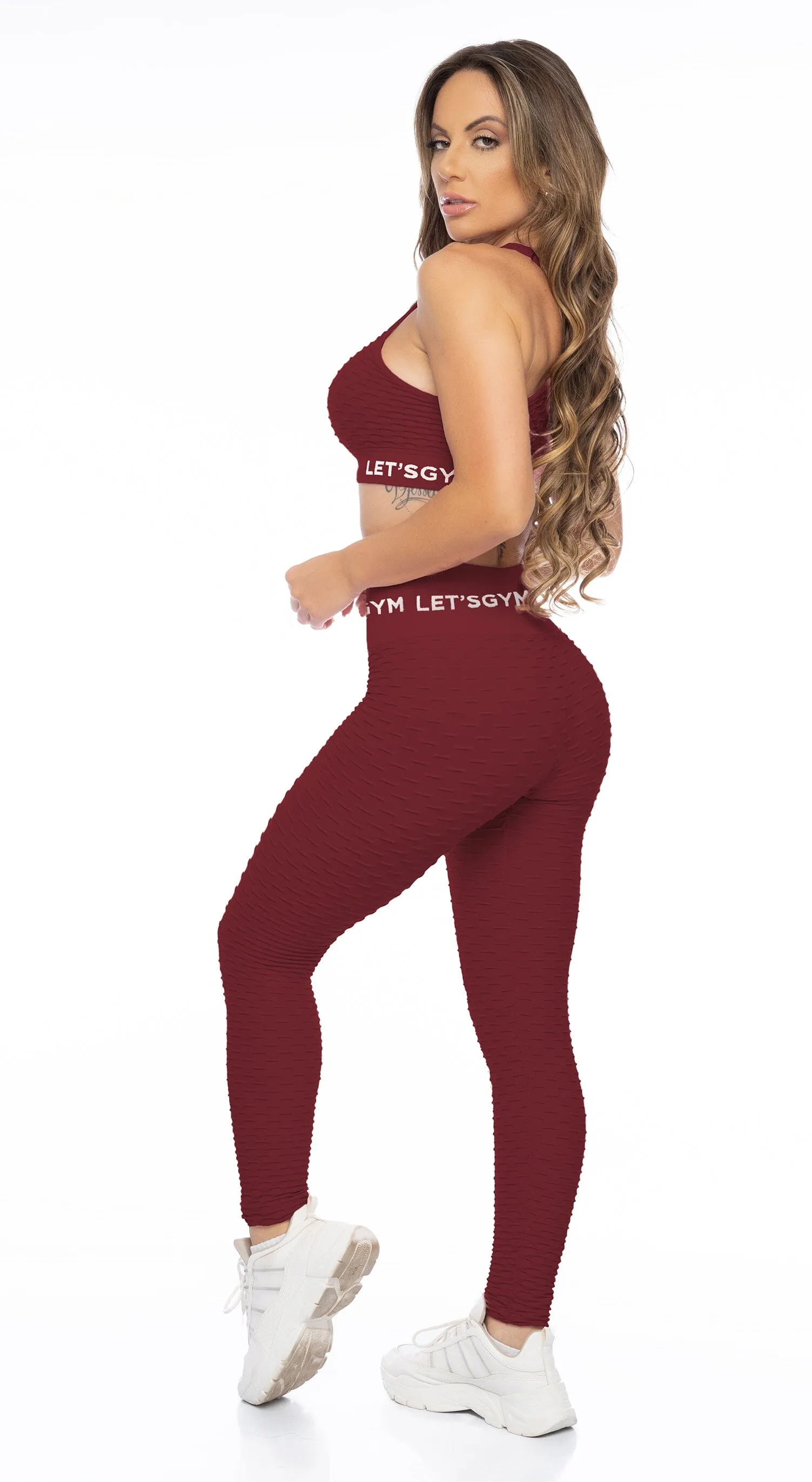 Flawless Seamless Leggings - Bordo