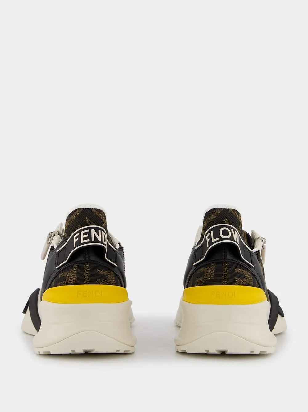 Flow Yellow Leather Sneakers