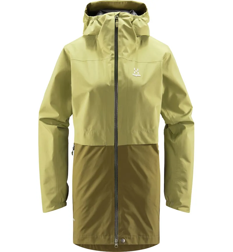 Haglofs Womens Wilda Parka GTX Jacket Thyme Green/Olive Green