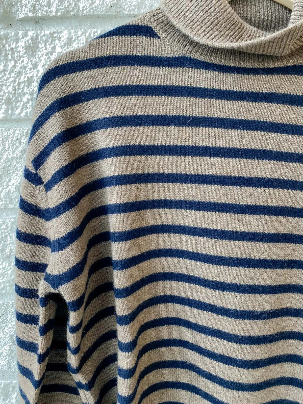 Hannes Turtleneck Stripe Sweater