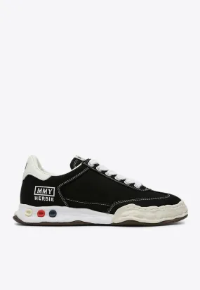 Harbie Canvas Low-Top Sneakers