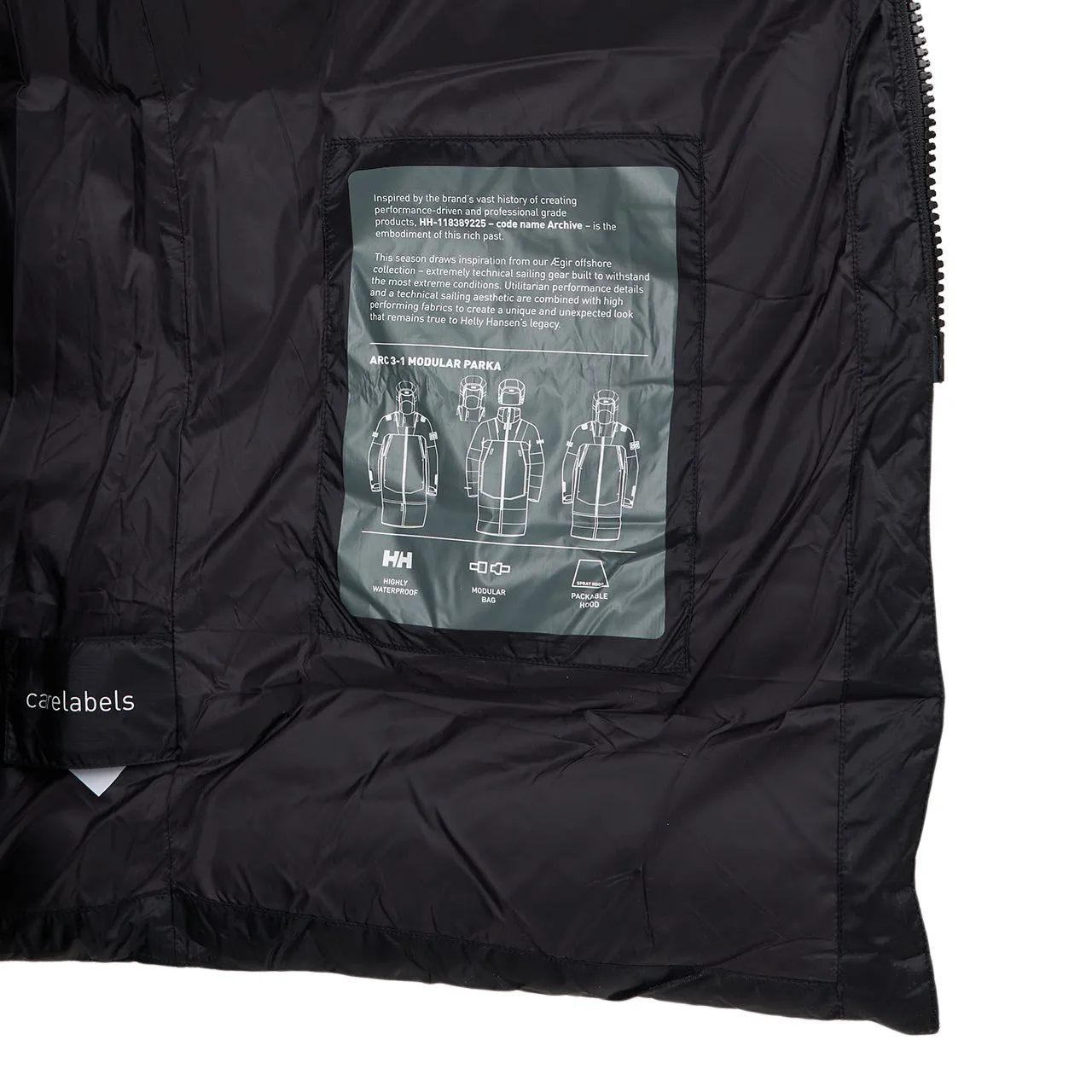 Helly Hansen ARC 3-IN-1 Modular Parka (Black)