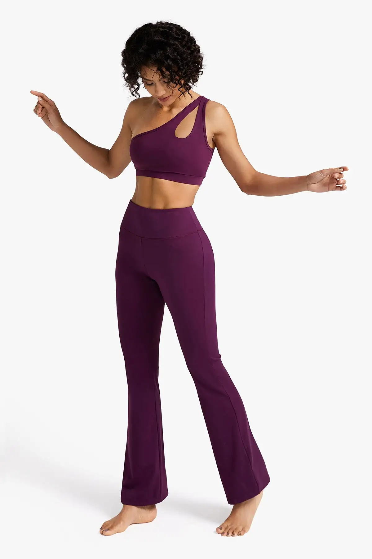 High-Rise Flared Pant in Full Length