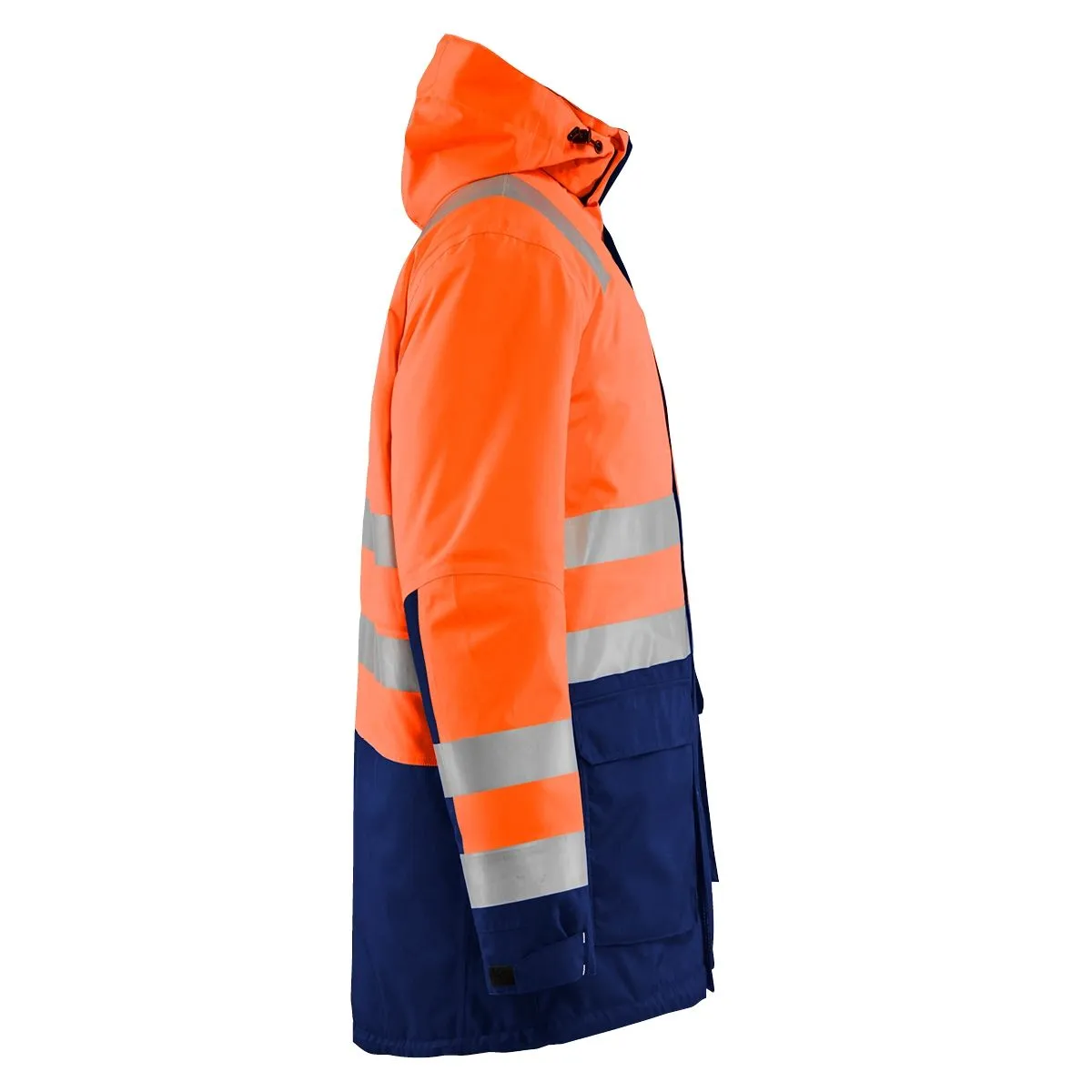 High Vis Parka 4495 High Vis Rood/Zwart - Blåkläder