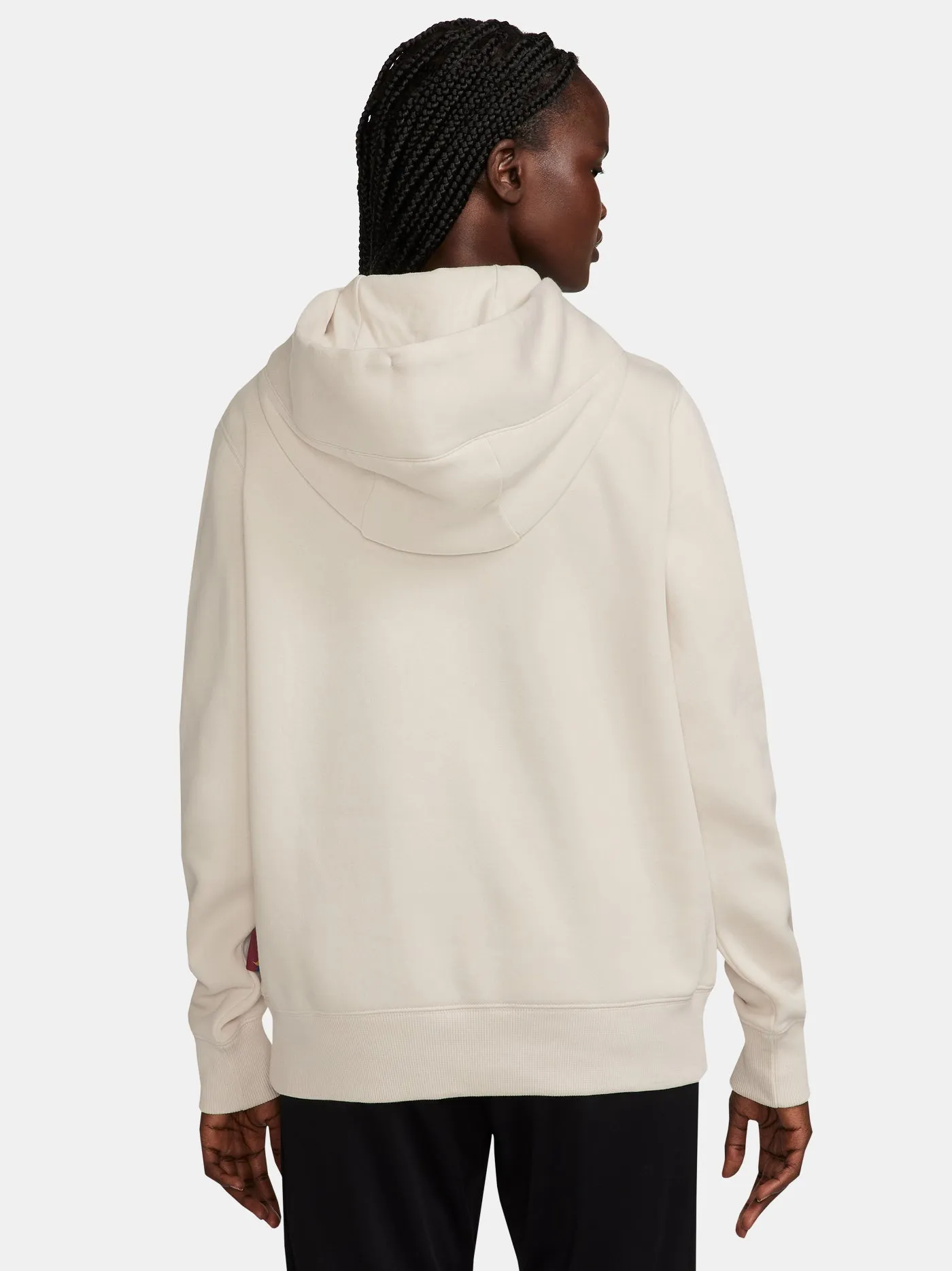 Hoodie white Bara Nike - Women