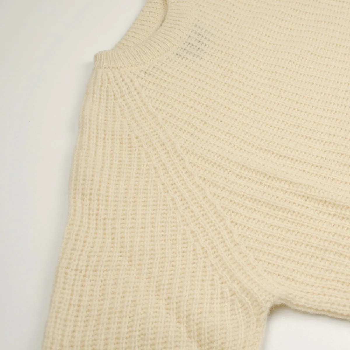 Howlin' - Raw Knit Sweater - Ecru