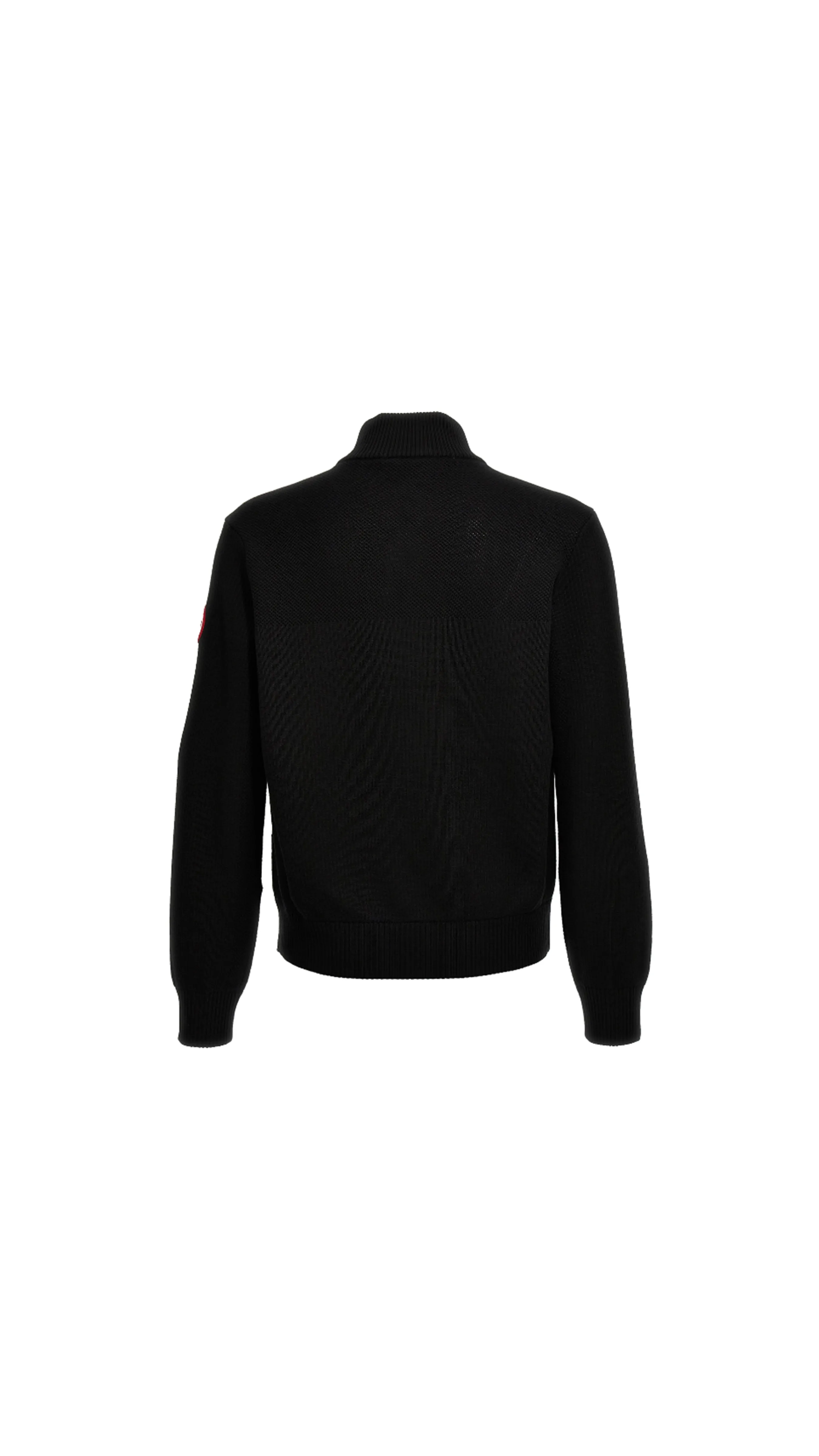 HyBridge Knit Jacket - Black