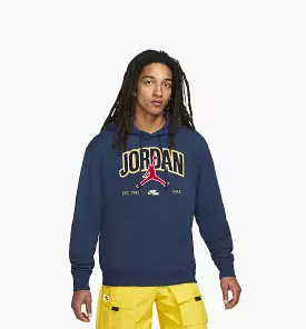 Jumpman Pullover Hoodie Mens Hoodie - Midnight Navy