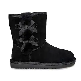 Koolaburra By UGG Victoria Short Black Boots - Women's