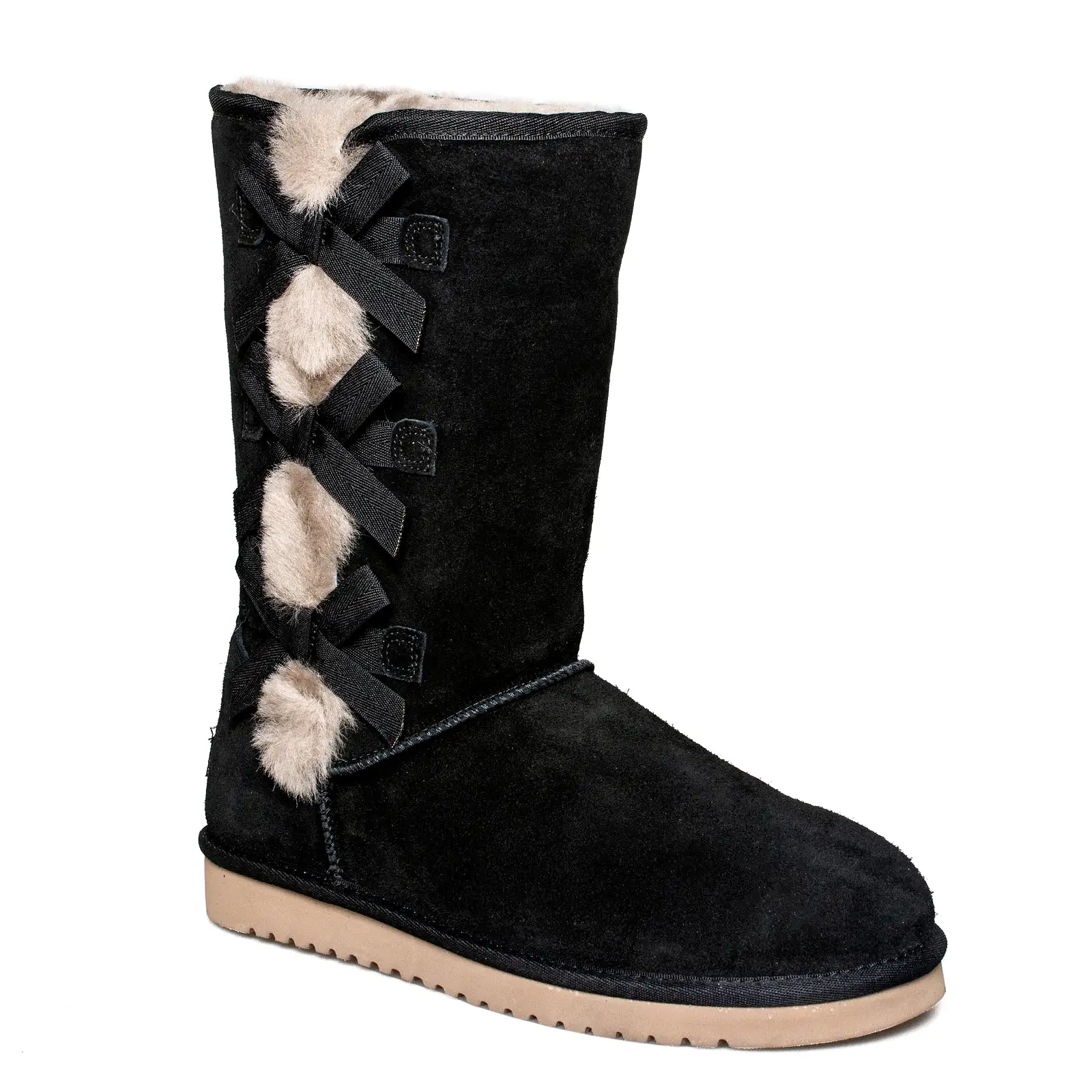 Koolaburra By UGG Victoria Tall Black Boots - Women's