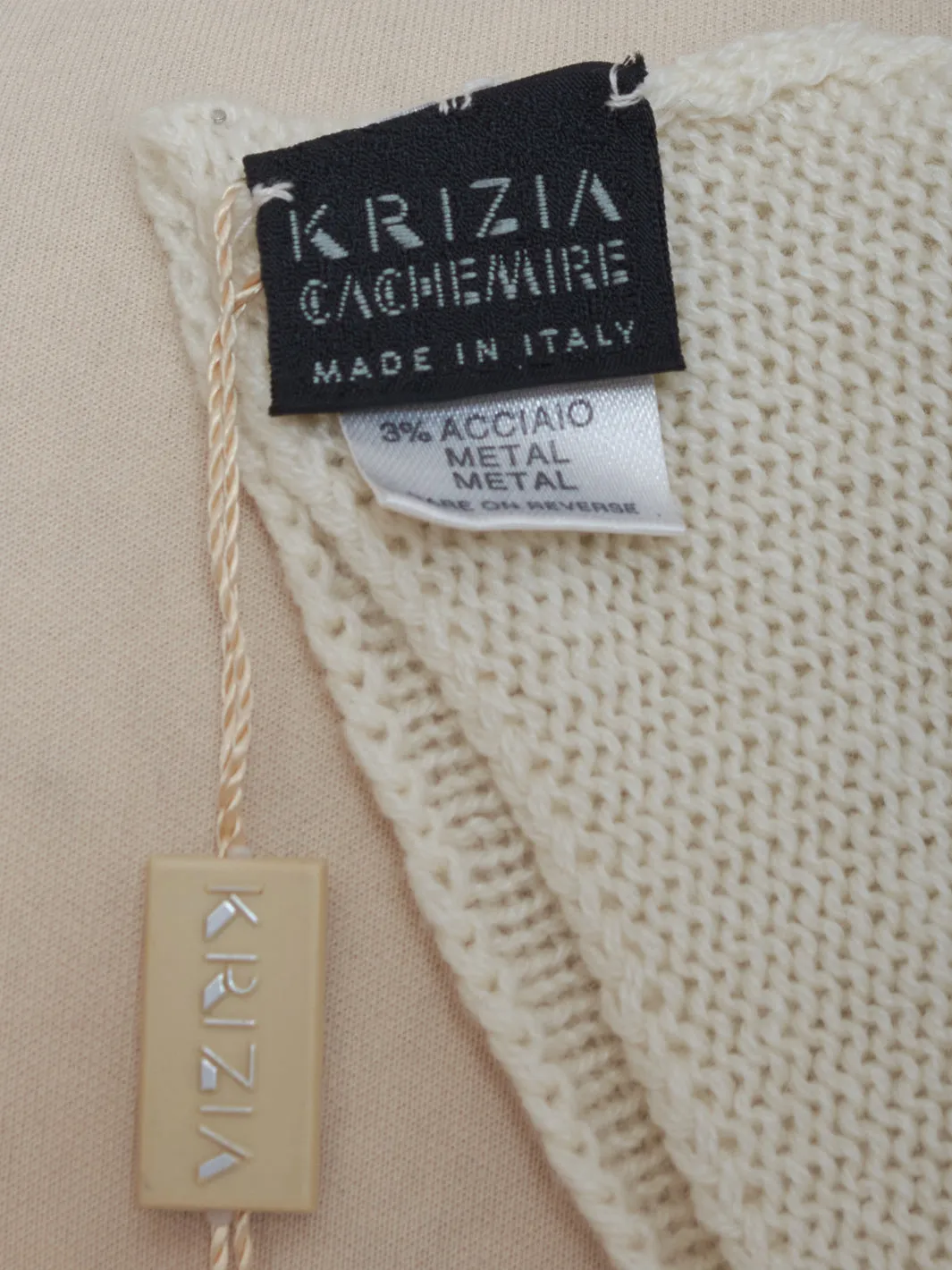 Krizia Sweater with tiger embroidery