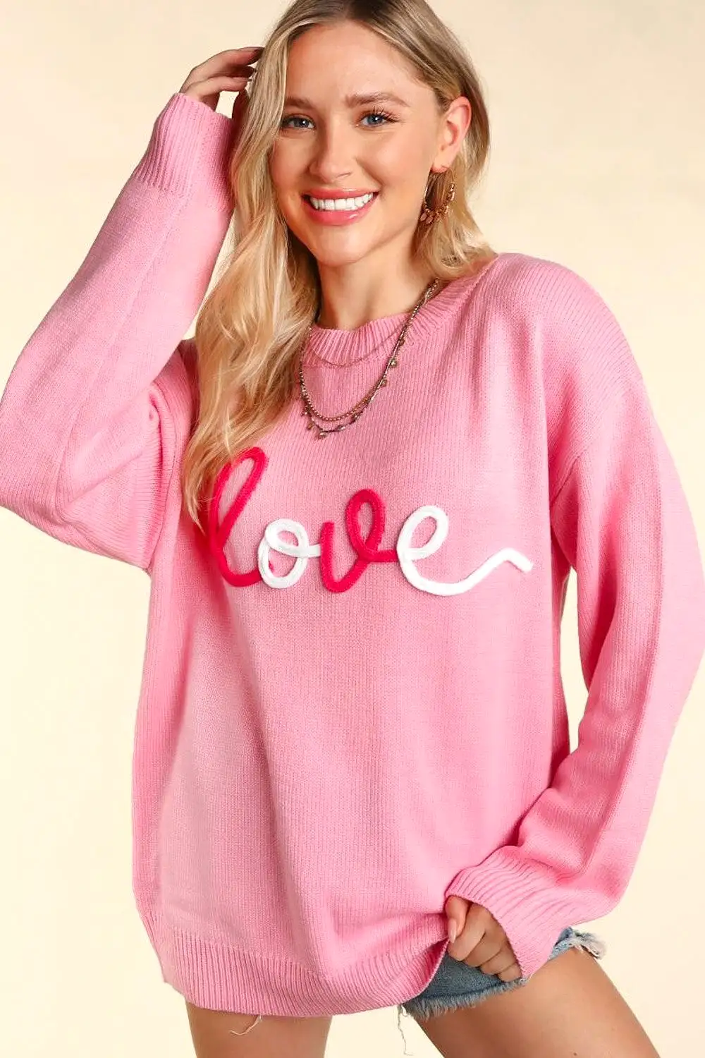 l o v e Spells LOVE Sweater