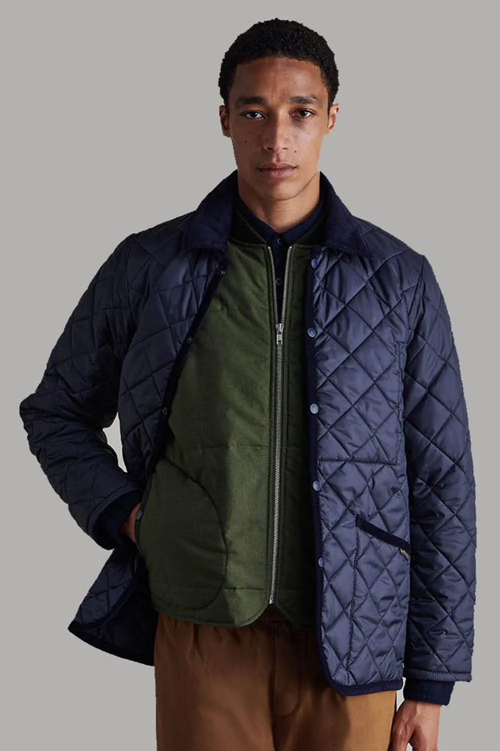 LAVENHAM RAYDON JACKET BLU