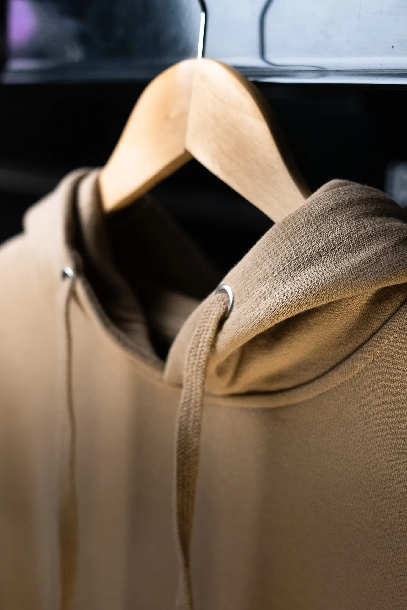 LEGALIZE DELETED DIESELS : TAN HOODIE