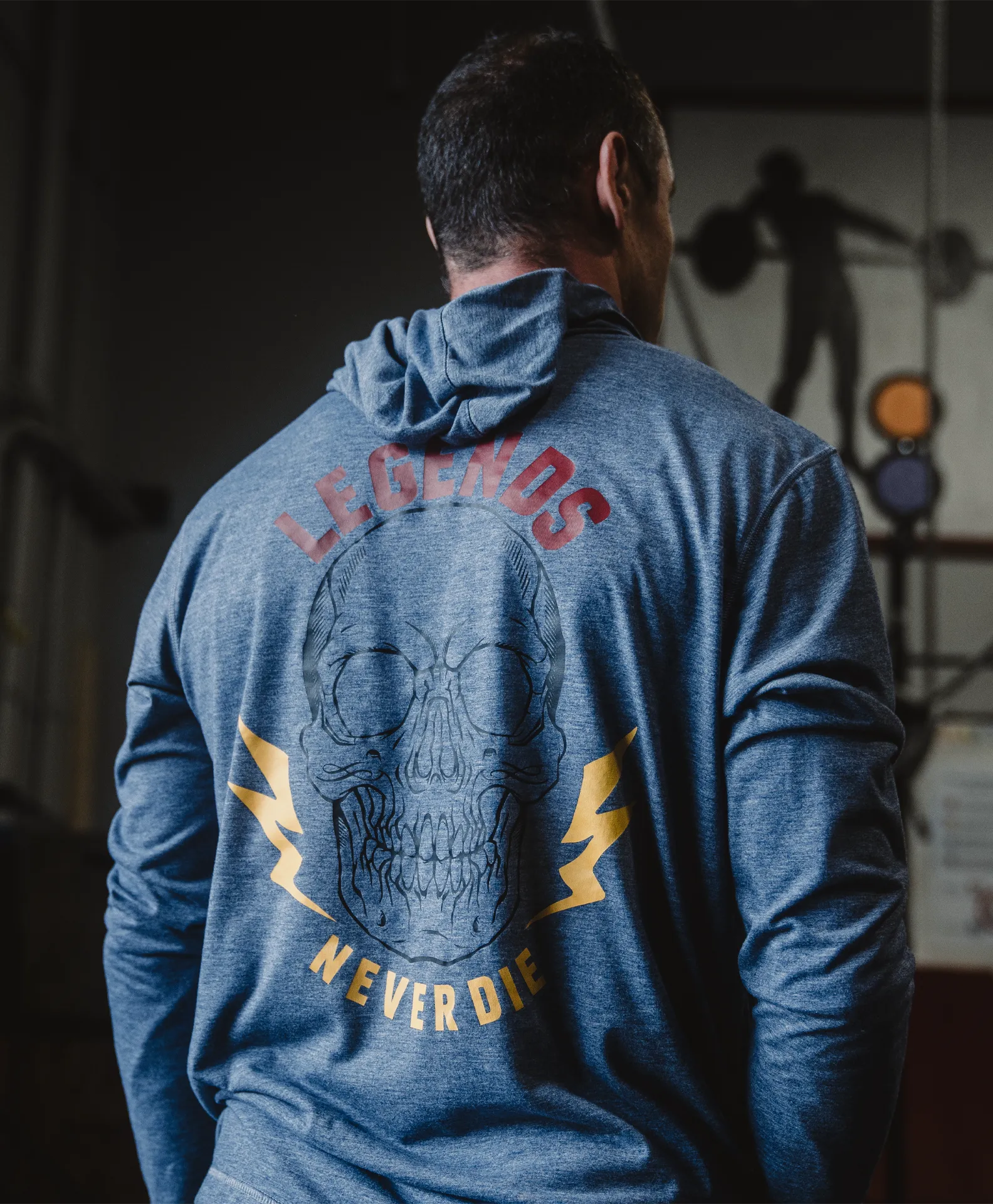 Legends Never Die Athletic Hoodie