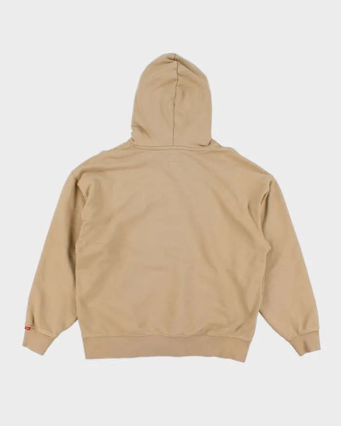 Levi's Beige Oversized Hoodie - M