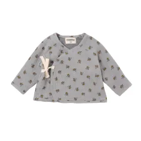 LIBERTY GAUZE BABY TOP - GRAY