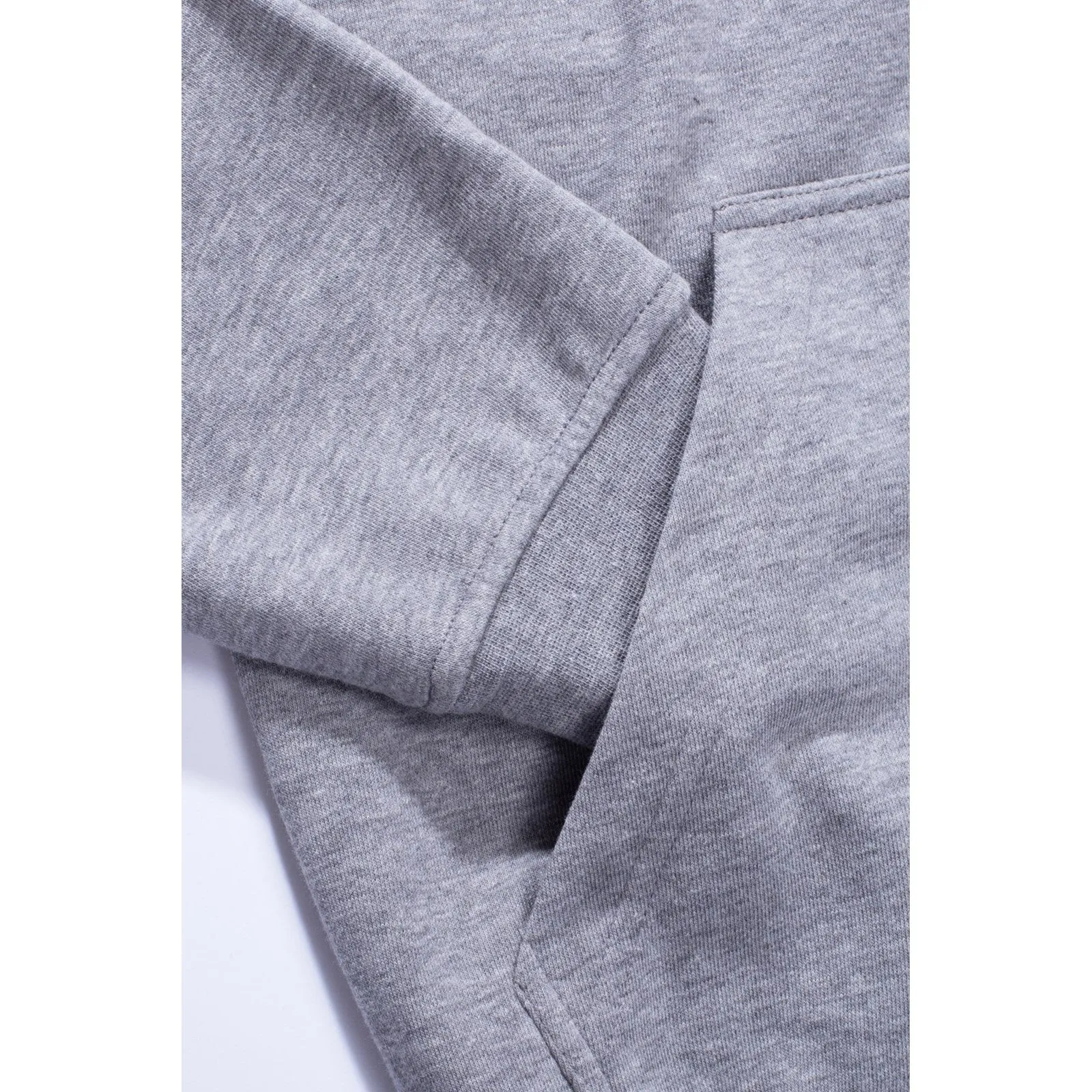 Loopback Full Zip Hoodie  Grey