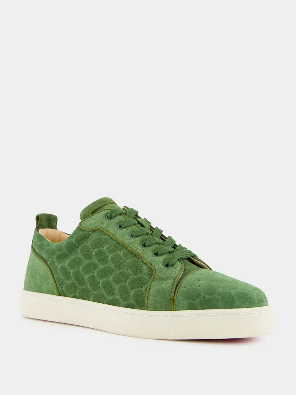 Louis Junior Braided Green Sneakers