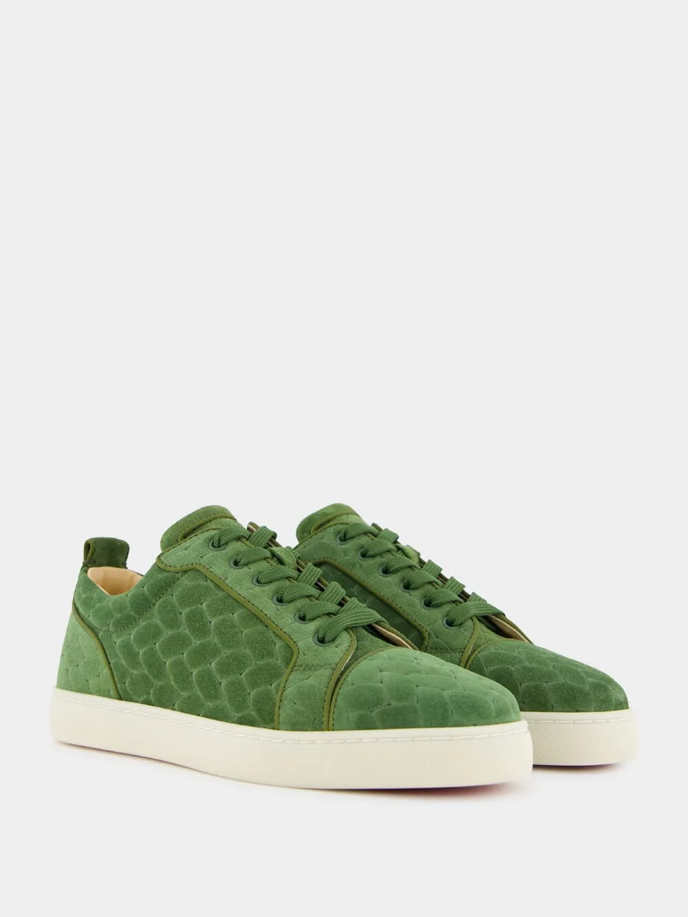 Louis Junior Braided Green Sneakers