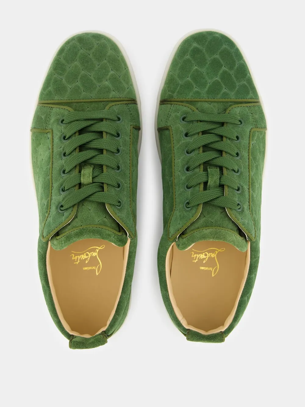 Louis Junior Braided Green Sneakers