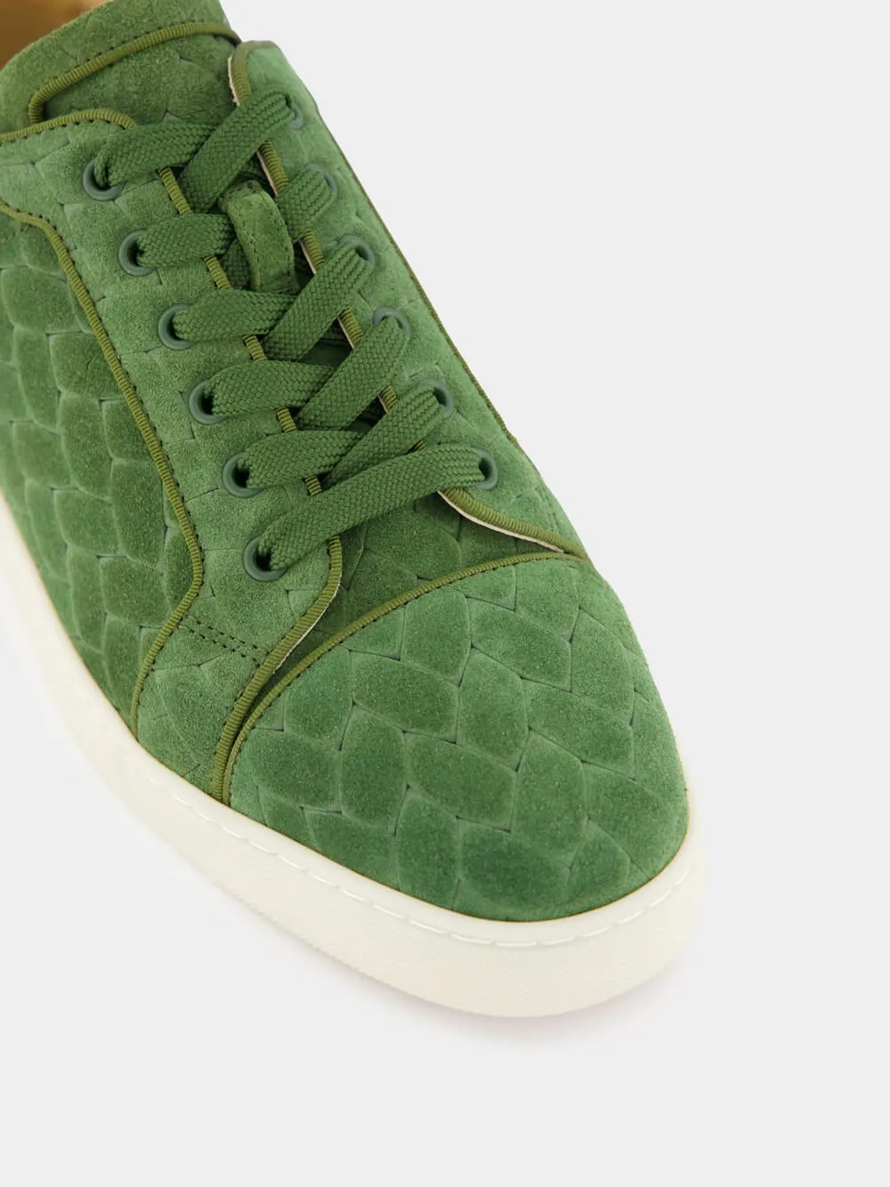 Louis Junior Braided Green Sneakers