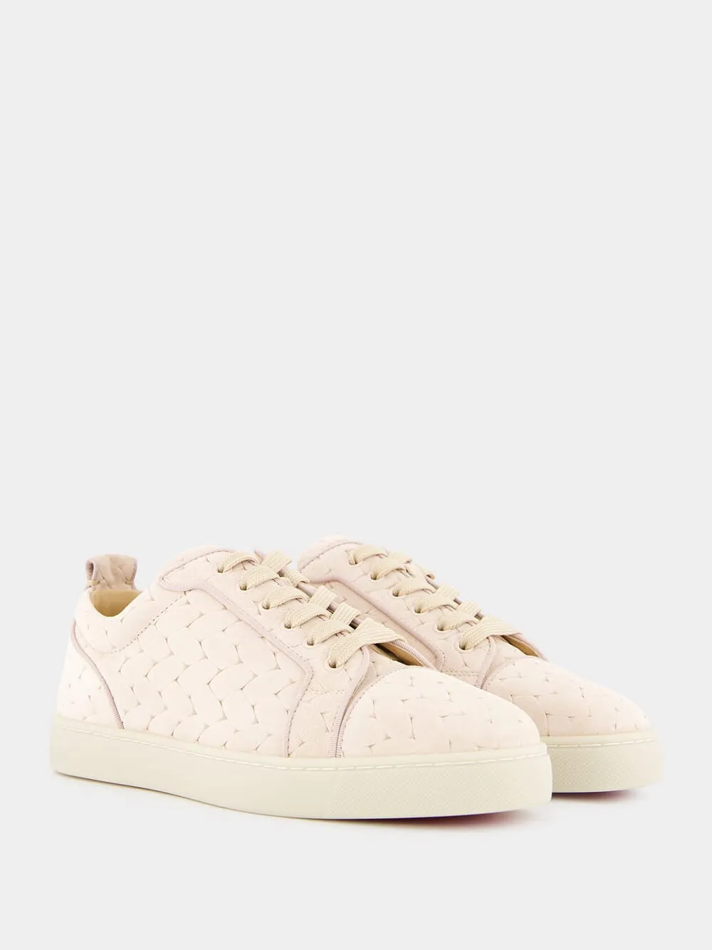 Louis Junior Braided Leche Sneakers