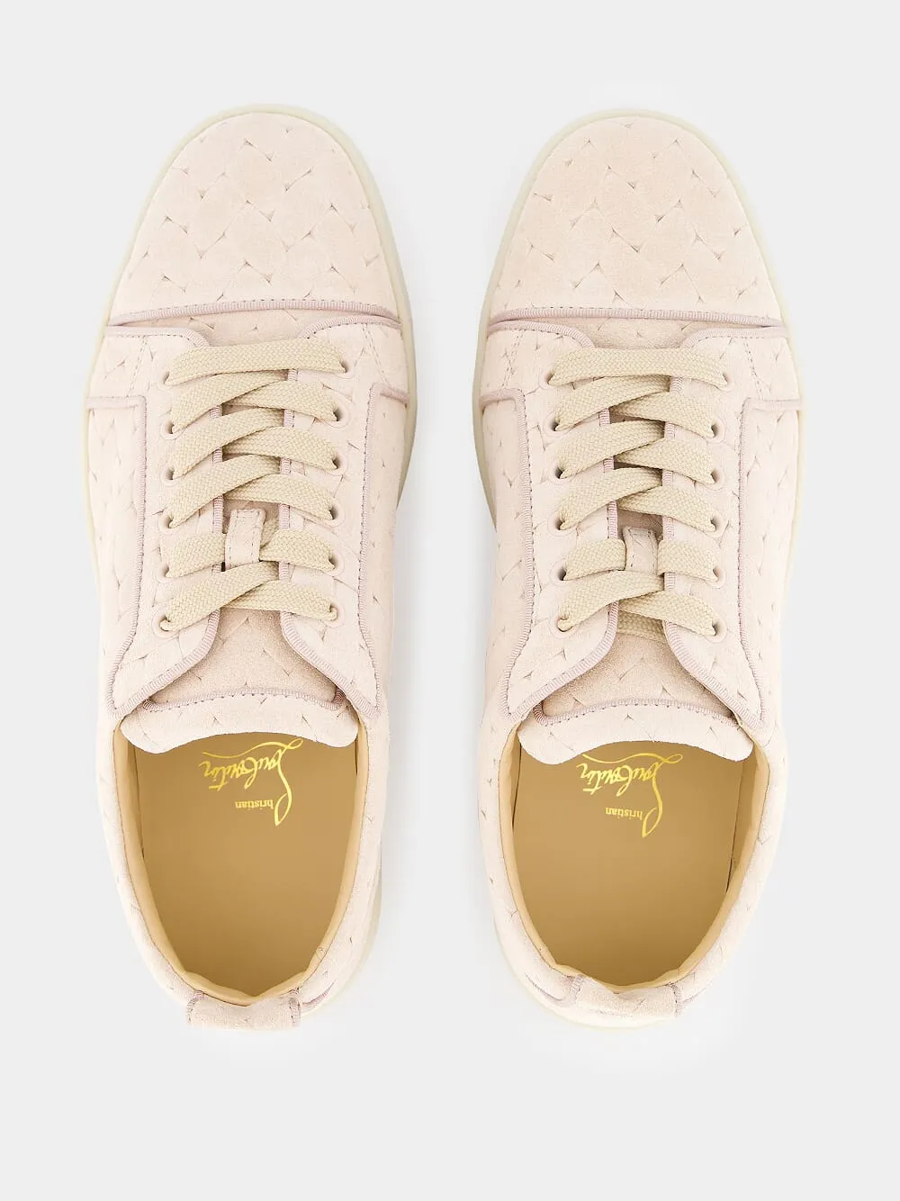 Louis Junior Braided Leche Sneakers