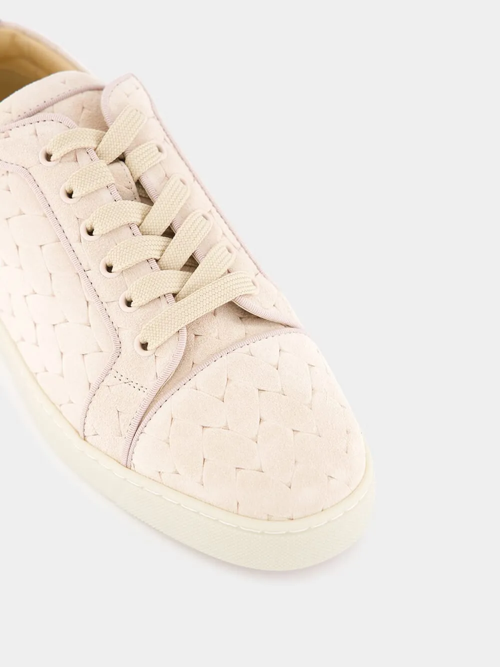 Louis Junior Braided Leche Sneakers