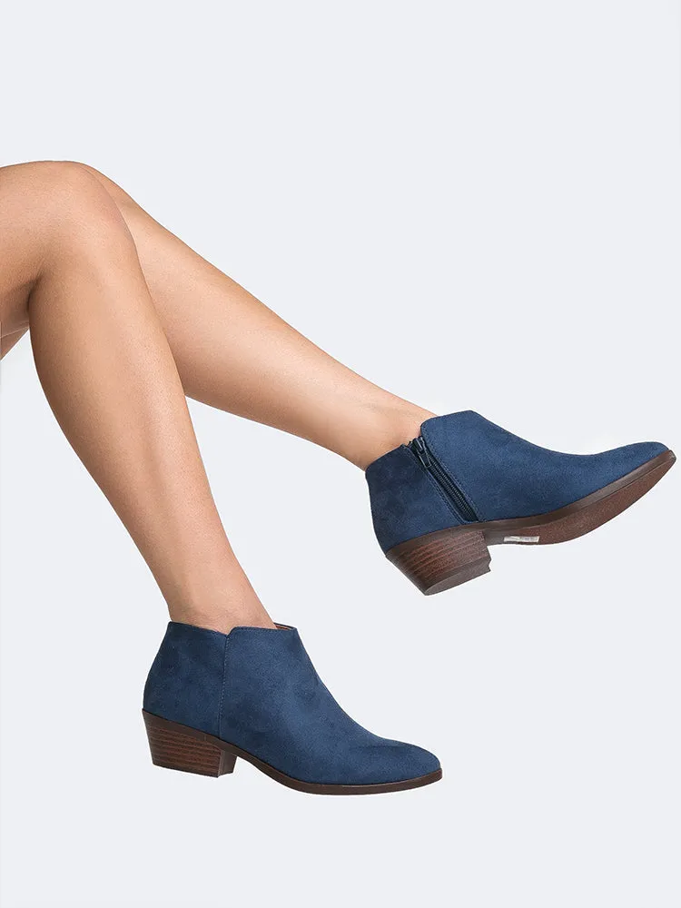 Low Ankle Western Bootie