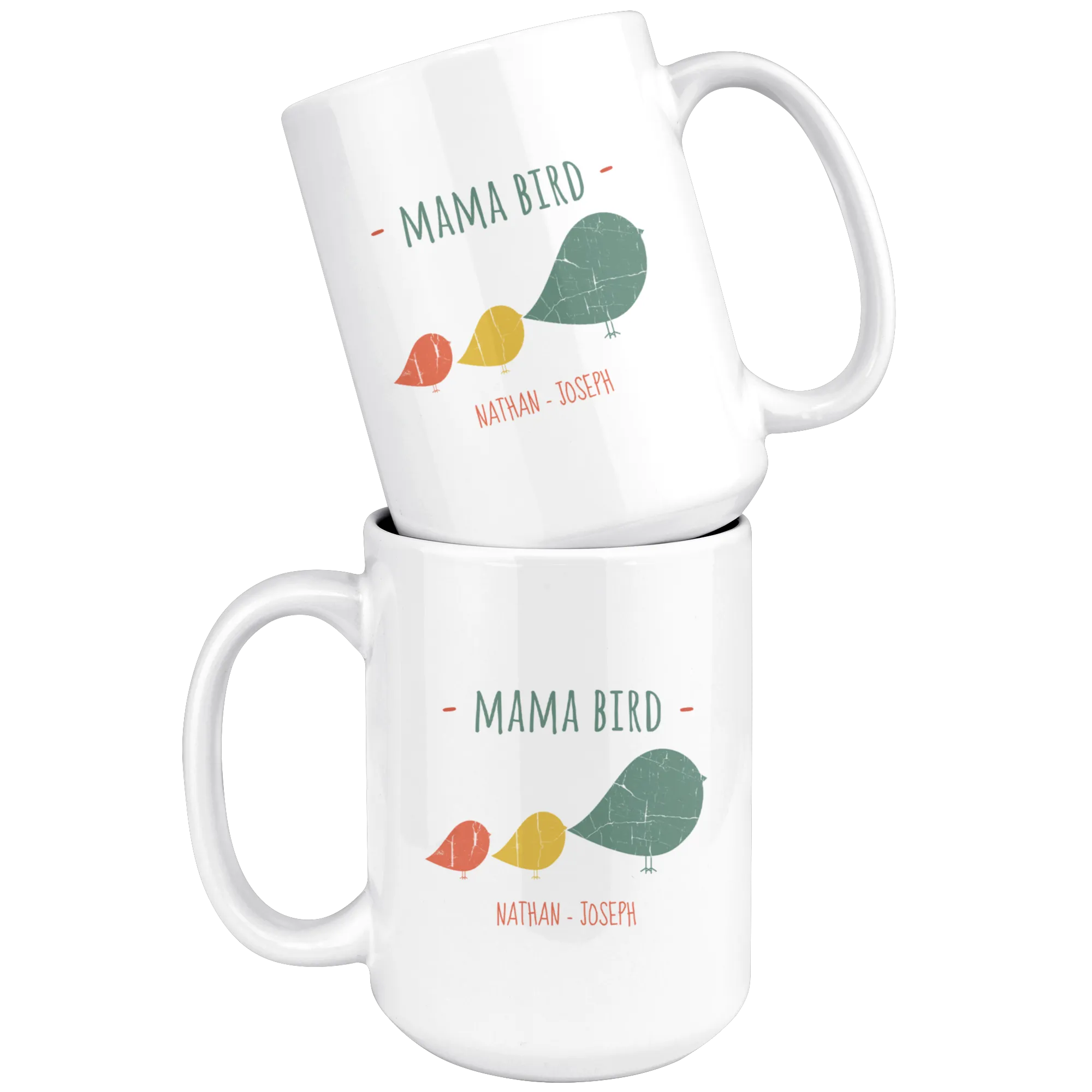 Mama Bird 15oz Mug Nathan Joseph