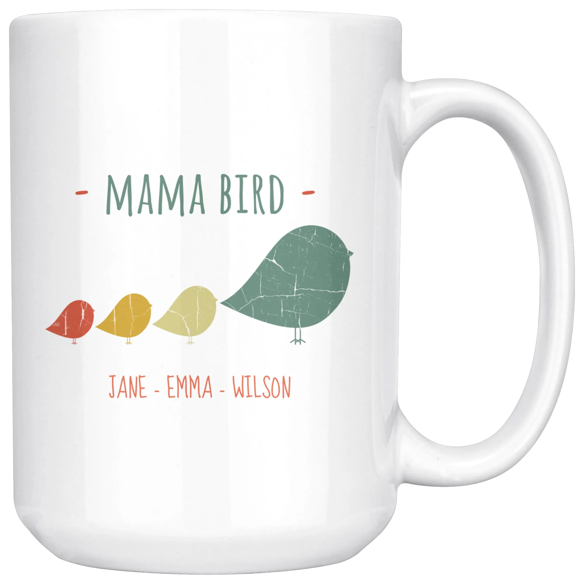 Mama Bird Jane Emma Wilson Mug