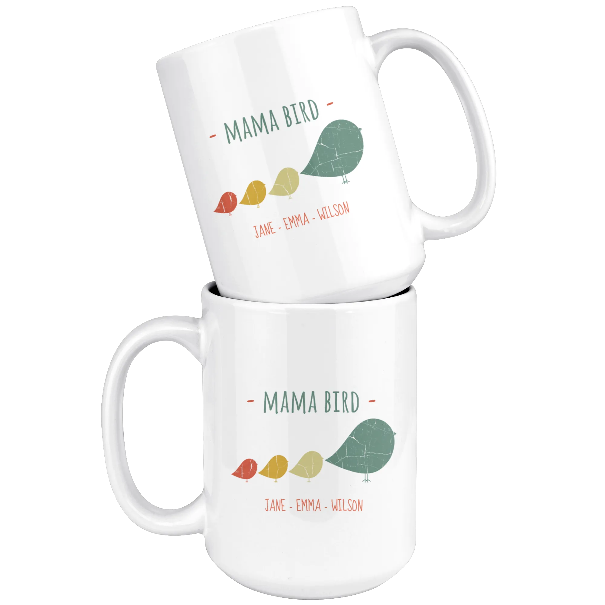 Mama Bird Jane Emma Wilson Mug