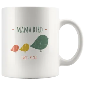 Mama Bird Lucy Ricci Personalized Mug