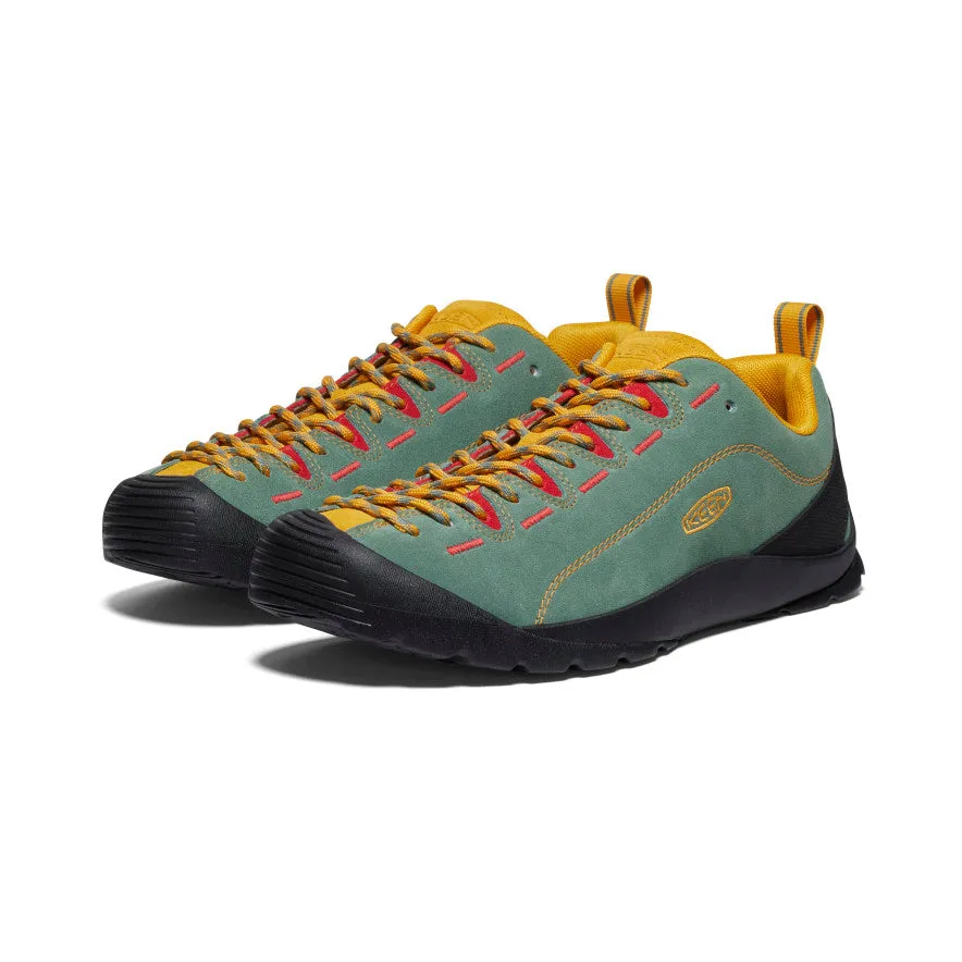 Men's Jasper Suede Sneakers  |  Dark Forest/Golden Yellow