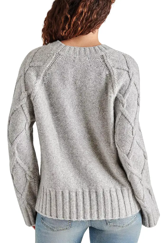 Micah Sweater-Silver Grey