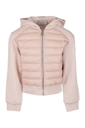 Moncler Enfant Quilted Zipped Hoodie