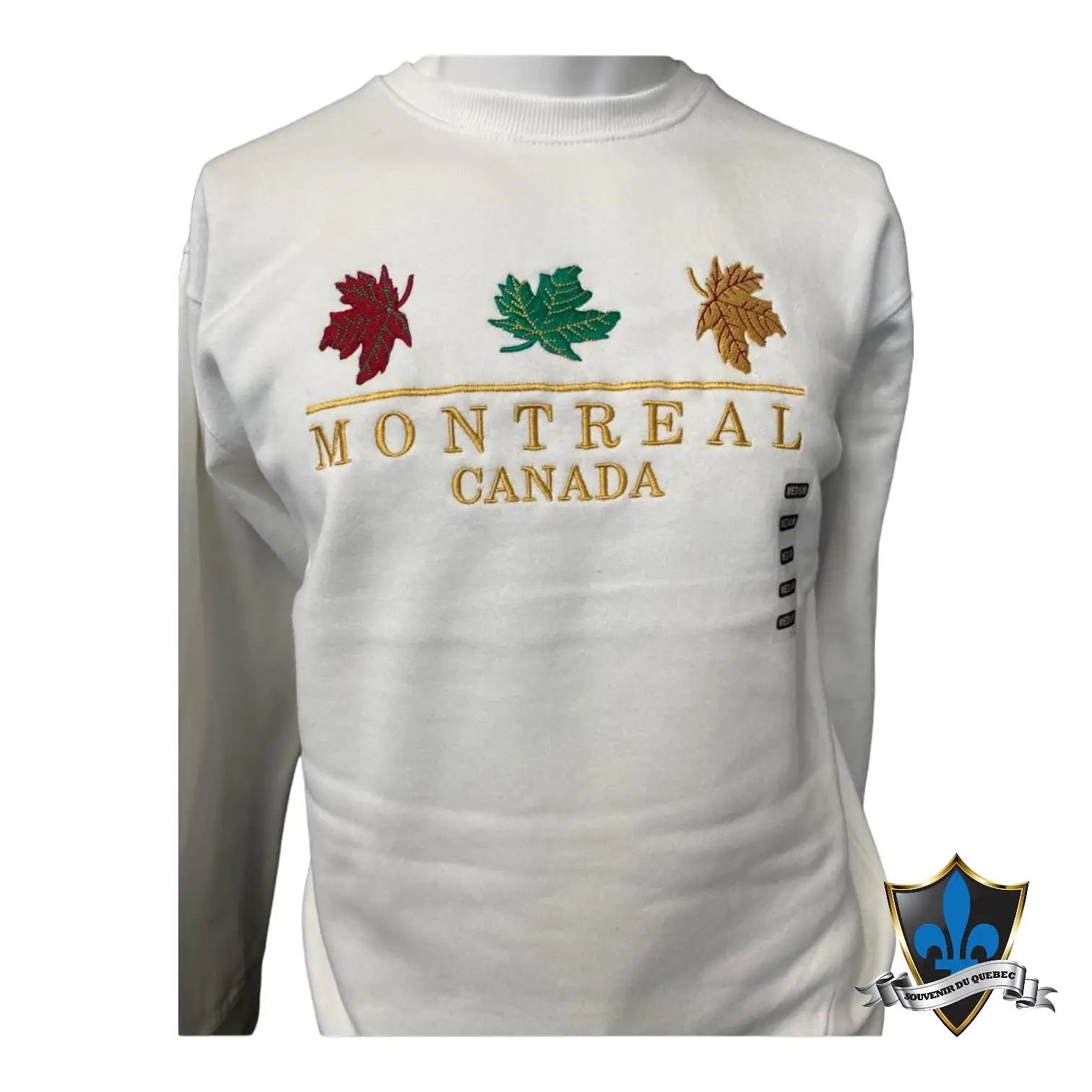 MONTREAL embroidery Crewneck Sweatshirt