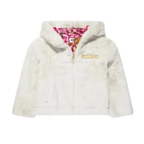 Moschino Jacket Fur White