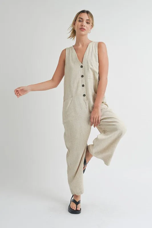 Muse Linen Jumpsuit