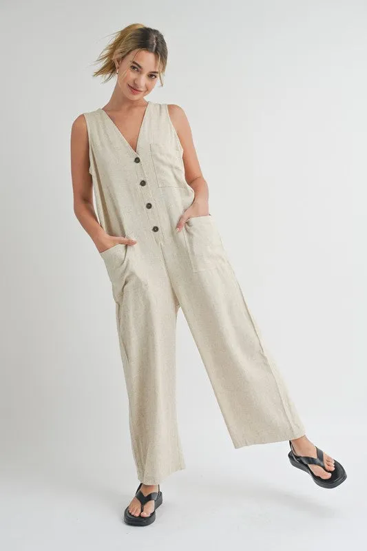 Muse Linen Jumpsuit