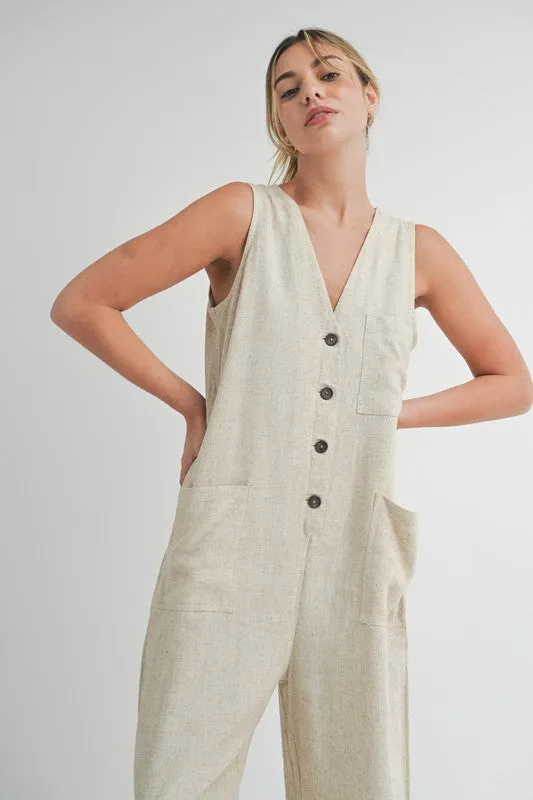 Muse Linen Jumpsuit