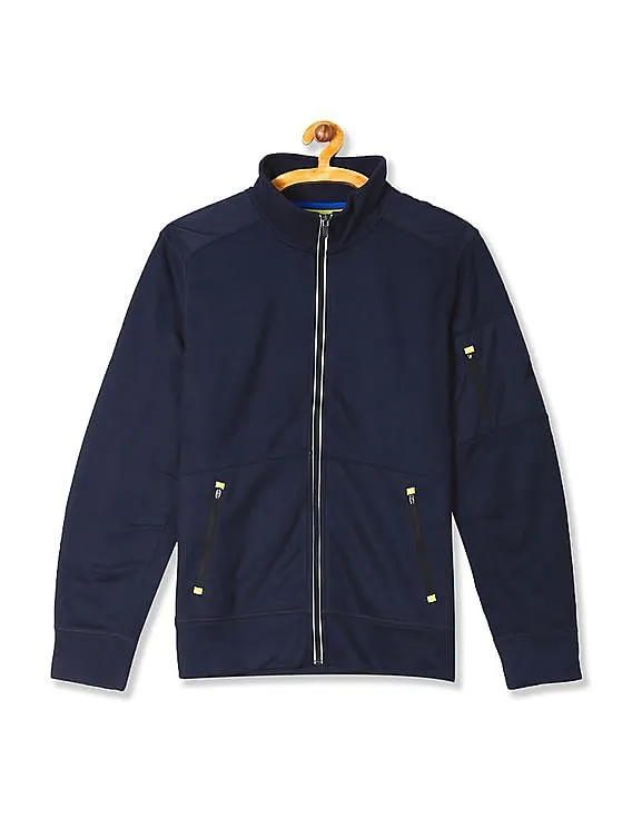 Nautica Moleskin Track Jacket